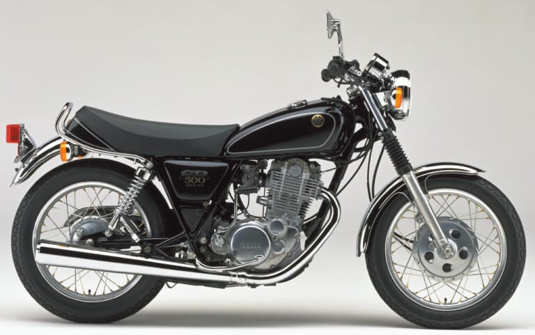 '99 ヤマハSR400|ブラックゴールド(共通色)|愛すべきヤマハの象徴・SRの43年を振り返る#3〈全型式全色図鑑’90s〉