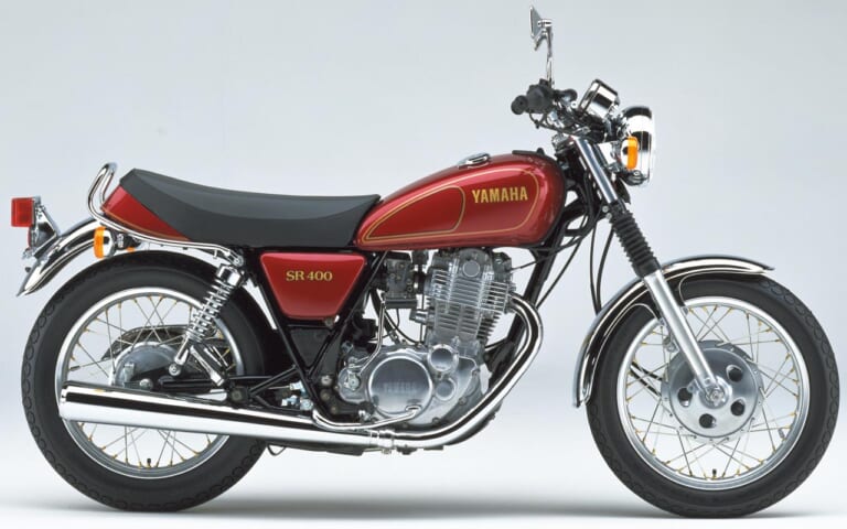 '98 ヤマハSR400/500|ディープレッドカクテル2(共通色)|愛すべきヤマハの象徴・SRの43年を振り返る#3〈全型式全色図鑑’90s〉