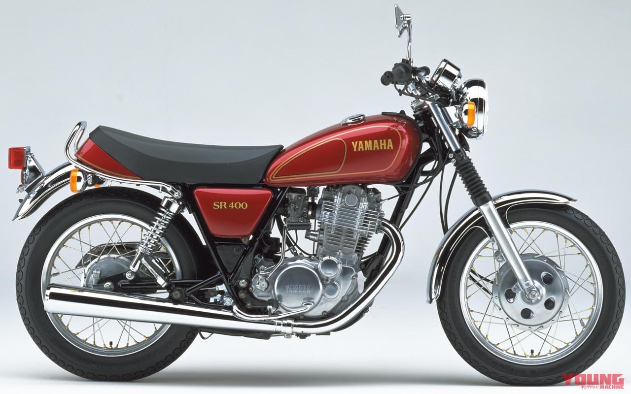 '98 ヤマハSR400/500|ディープレッドカクテル2(共通色)|愛すべきヤマハの象徴・SRの43年を振り返る#3〈全型式全色図鑑’90s〉