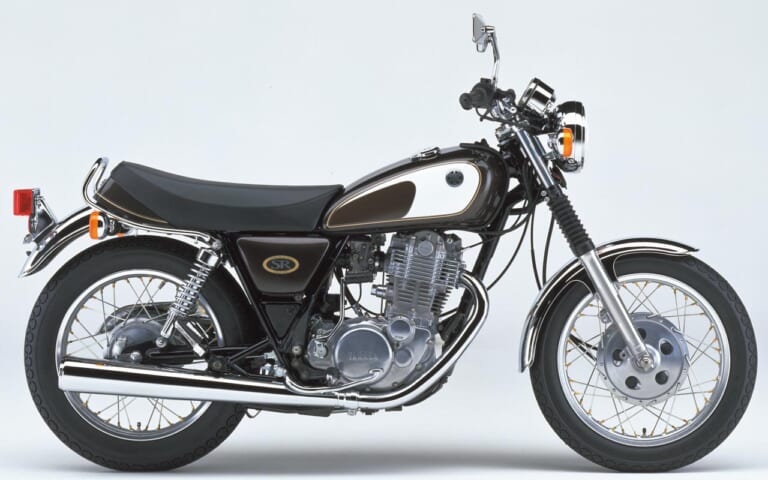 '00ヤマハSR400｜グロリアスマキシブラウン