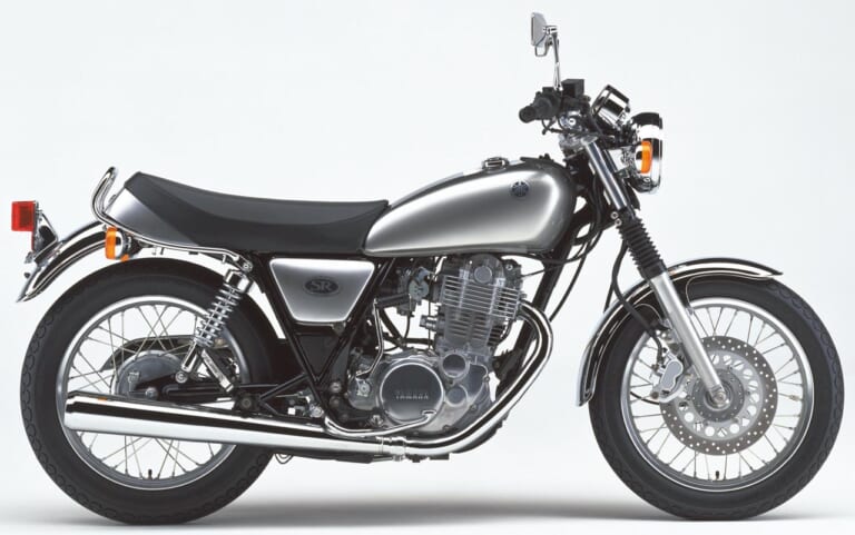 '01ヤマハSR400|シルバー3|愛すべきヤマハの象徴・SRの43年を振り返る#4〈全型式全色図鑑’00s〉