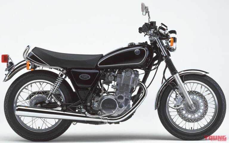 '01ヤマハSR400｜ニューブラックブルー