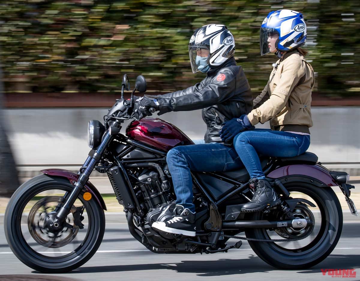 ホンダ新型レブル1100試乗インプレ|女性ライダー・小鳥遊レイラの場合|ホンダ新型レブル1100試乗インプレ【女性ライダー/担当ライター/YM編集長はどう感じた?】