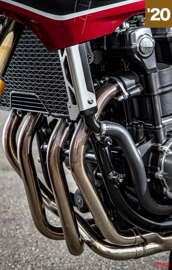 ホンダCB1300SF/SB試乗インプレッション|'20モデル|エキゾーストパイプ|ホンダCB1300SF/SBシリーズ新旧比較試乗インプレ by 丸山浩【電脳がもたらした伝統の進化】