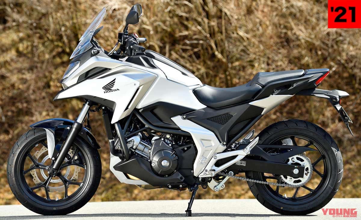 ホンダNC750X新旧比較試乗インプレ|'21モデル|シャーシ|ホンダNC750X新旧比較試乗インプレッション【コスパ革命児が電脳化&軽量化で大幅進化】