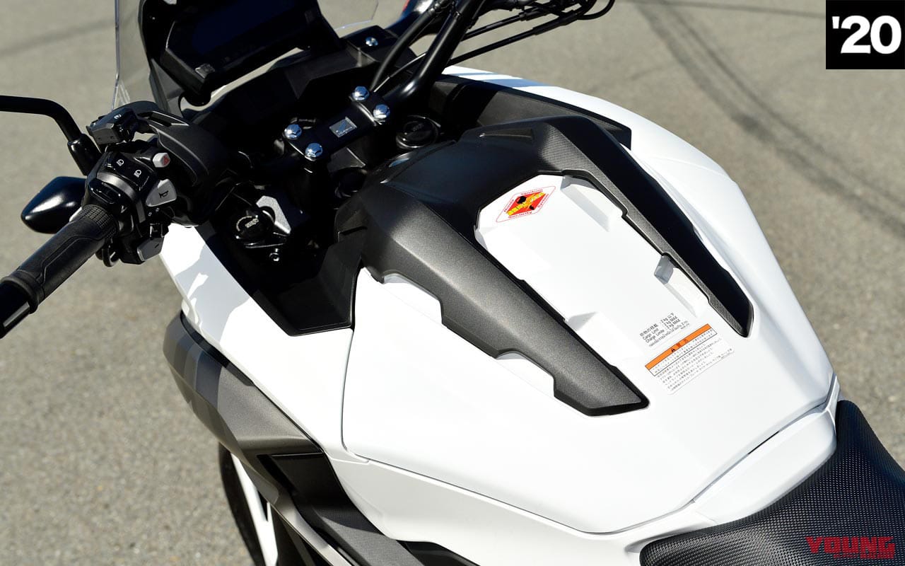 ホンダNC750X新旧比較試乗インプレ|'20モデル|ラゲッジボックス|ホンダNC750X新旧比較試乗インプレッション【コスパ革命児が電脳化&軽量化で大幅進化】