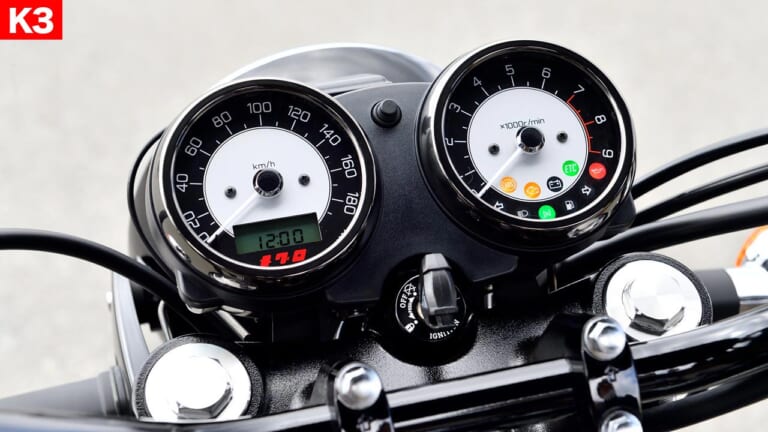 KAWASAKI MEGURO K3|メーター|’21新型メグロK3×’65旧型K2 丸山浩試乗比較インプレ【比べてみたか? これは真正メグロだ!】