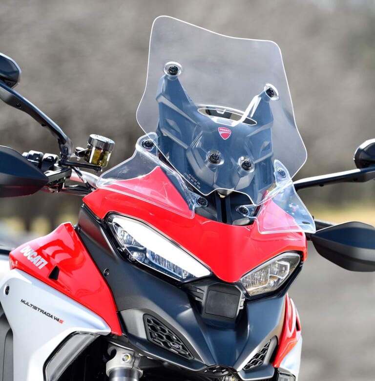 ドゥカティ ムルティストラーダV4S|スクリーン|ドゥカティ ムルティストラーダV4S試乗インプレ【イノベーションを体現する最上級モデル】