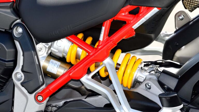 ドゥカティ ムルティストラーダV4S|スカイフックサスペンション|ドゥカティ ムルティストラーダV4S試乗インプレ【イノベーションを体現する最上級モデル】