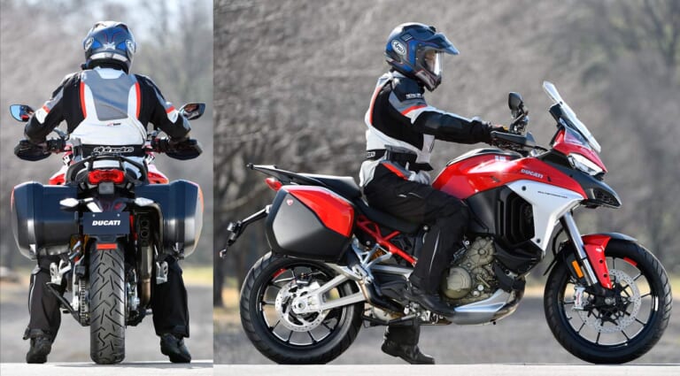 ドゥカティ ムルティストラーダV4S|ライディングポジション|ドゥカティ ムルティストラーダV4S試乗インプレ【イノベーションを体現する最上級モデル】