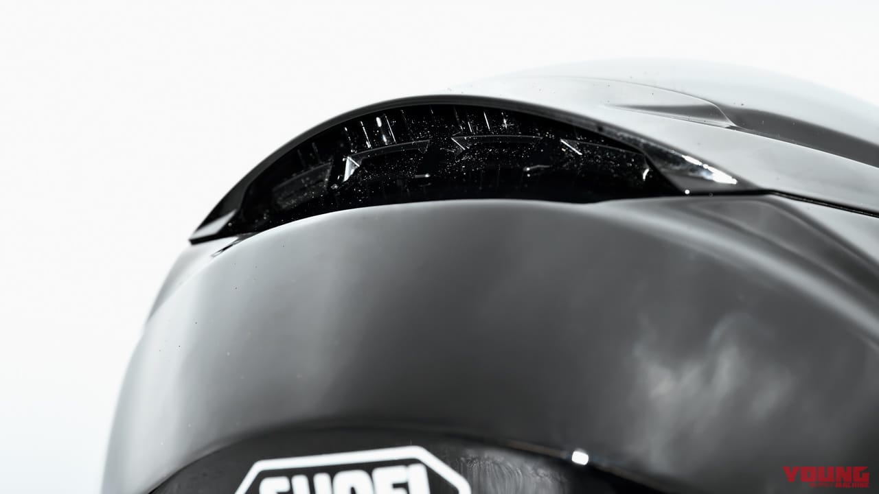 フルフェイスヘルメット|SHOEI Z-8|吸気孔|SHOEIフルフェイスヘルメット「Z-8」インプレ【Z-7後継モデルは静けさと換気性能がアップ】
