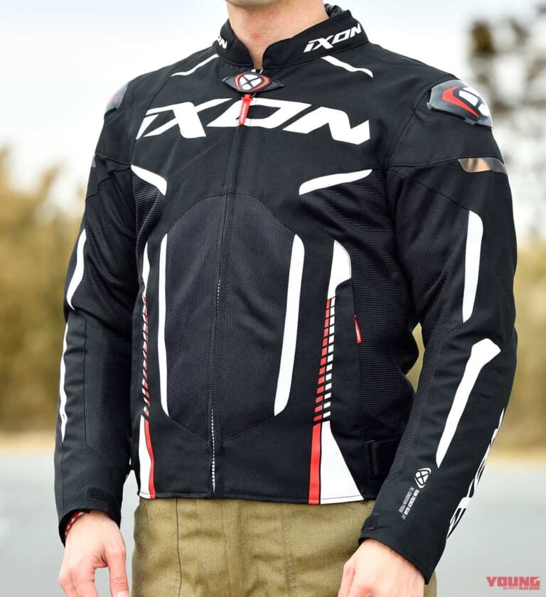 IXON GYRE AIR A|ハーフメッシュジャケット|イクソンのハーフメッシュジャケット「GYRE AIR A」試着インプレ【フィット感優秀な仏ブランド】