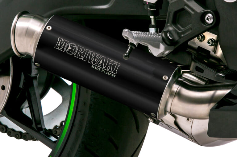 カワサキ ニンジャZX-25R|モリワキエンジニアリング フルエキゾースト クロスショートゼロ BP-χ|ニンジャZX-25R最新カスタムパーツ情報【モリワキ/アクティブ/トリックスターetc.】