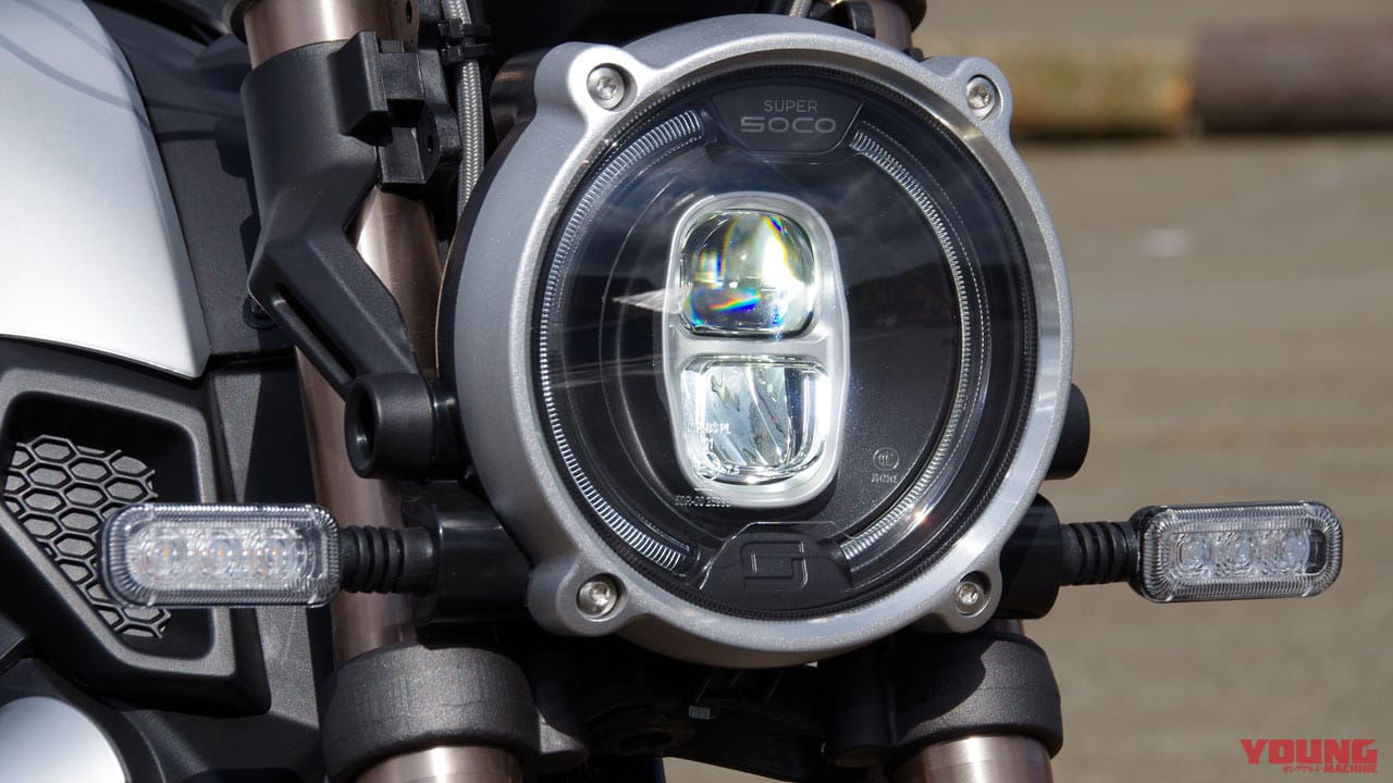 |電動バイク「スーパーソコ TC  MAX」試乗インプレッション【トルクに魅了されるカフェスタイル】