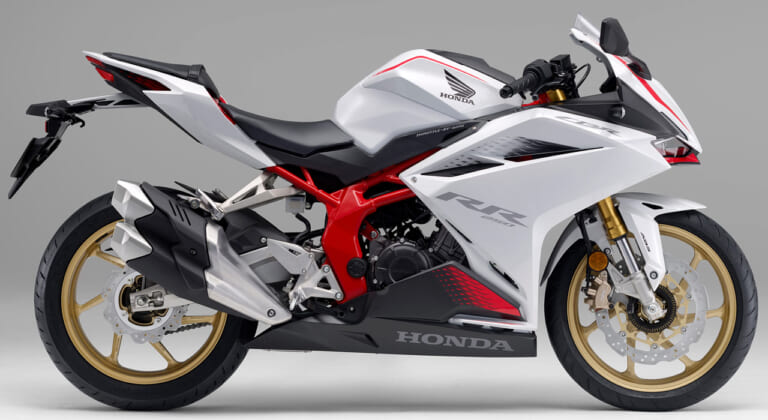 ホンダCBR250RR|パールグレアホワイト|ホンダCBR250RRディテール写真解説【操ること自体を楽しめるスポーツバイク】