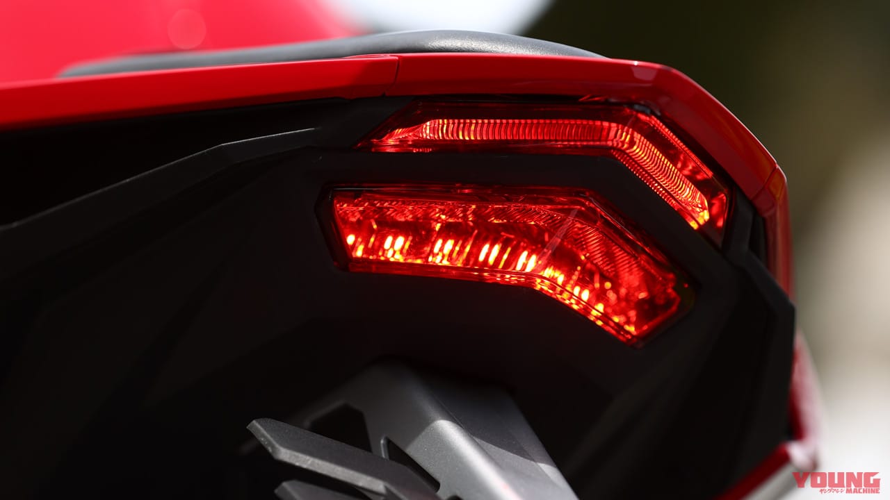 ホンダCBR250RR|LEDテールランプ|ホンダCBR250RRディテール写真解説【操ること自体を楽しめるスポーツバイク】