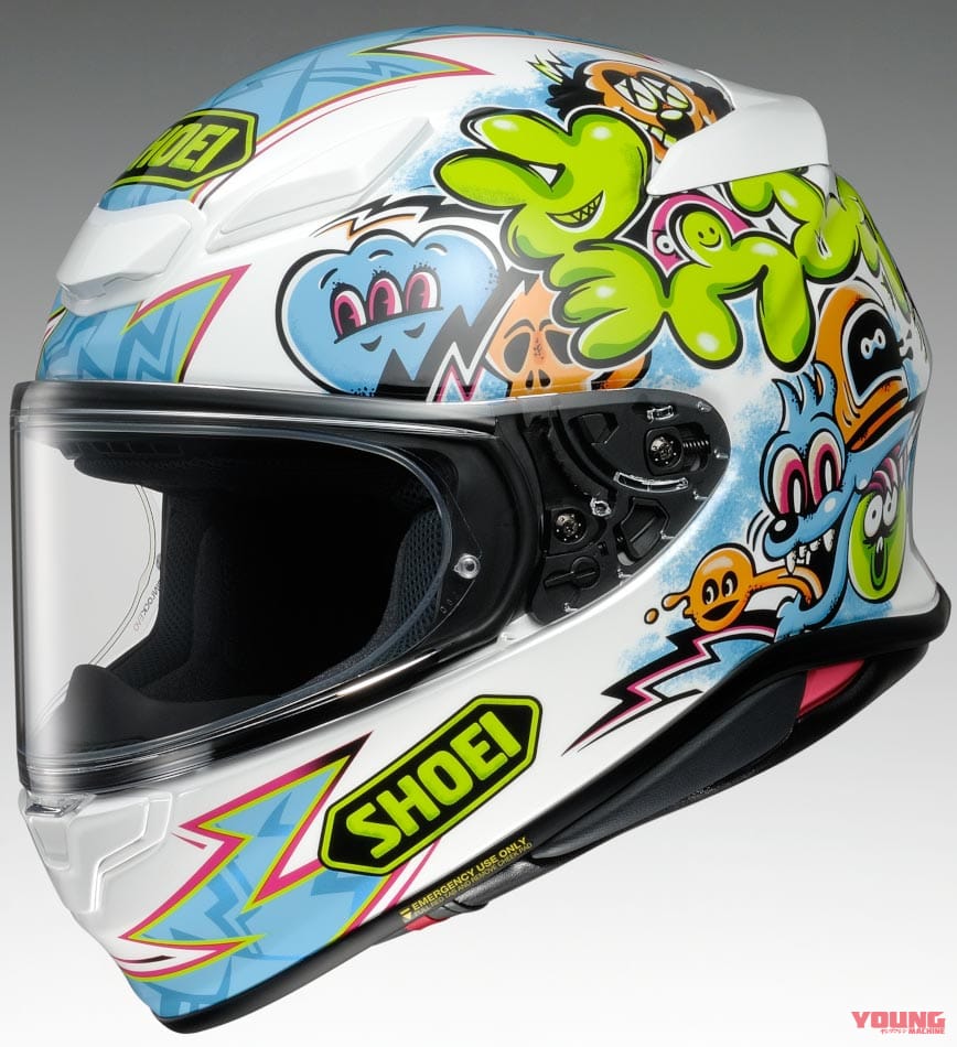 フルフェイスヘルメット|SHOEI Z-8 ミューラル|ヤンマシ的ホットアイテムピックアップ〈SHOEI/Kabuto/イクソン/フラッグシップ etc.〉