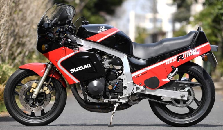 SUZUKI GSX-R1100|’80s国産名車・スズキ油冷GSX-Rシリーズ再見【革新的手法で大型車市場を牽引】
