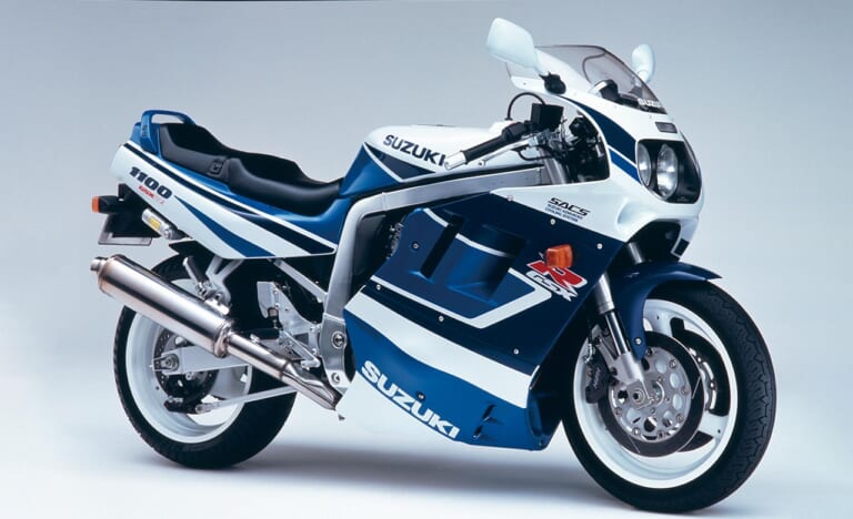 SUZUKI GSX-R1100|’80s国産名車・スズキ油冷GSX-Rシリーズ再見【革新的手法で大型車市場を牽引】