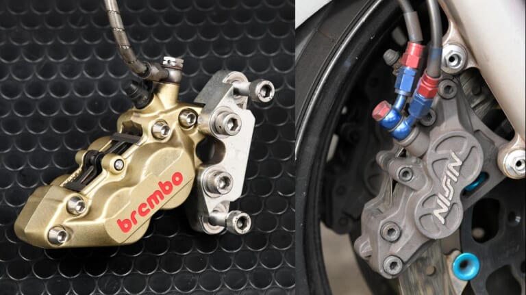 スズキ油冷GSX-Rシリーズ|ウィークポイント|フロントブレーキキャリパー|’80s国産名車・スズキ油冷GSX-Rシリーズ完調メンテナンス【ウィークポイント解説】