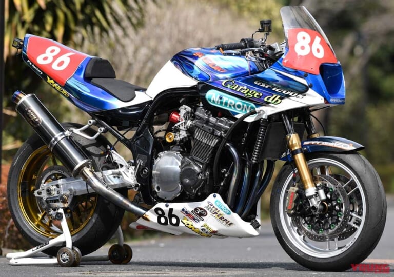 ガレージdb GSF1200レーサー|’80s国産名車・スズキ油冷GSX-Rシリーズ完調メンテ【識者インタビュー:バイクとの対話が楽しい】