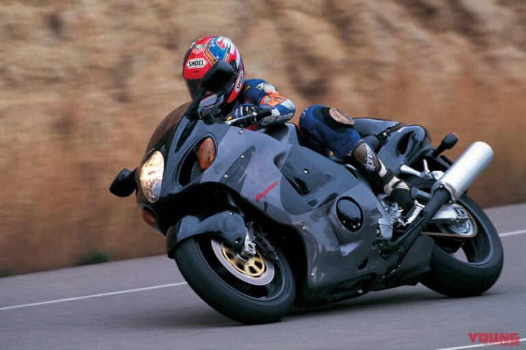 スズキ ハヤブサ|’99初代スピードテスト|公道|ハヤブサ飛翔伝説プレイバック#2〈初代〉’99年スピードテスト再録:ミラーなし実測312km/h!!