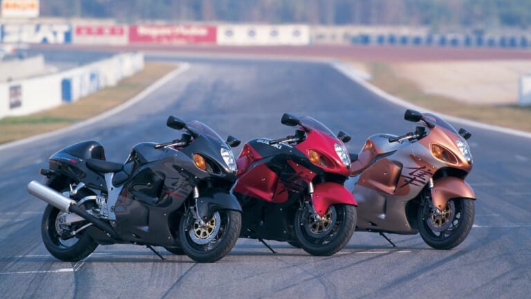 スズキ ハヤブサ|’99初代スピードテスト|サーキット|ハヤブサ飛翔伝説プレイバック#2〈初代〉’99年スピードテスト再録:ミラーなし実測312km/h!!