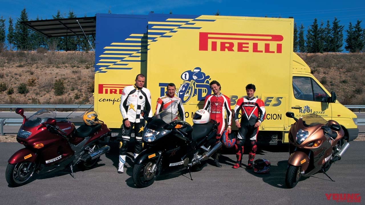 |ハヤブサ飛翔伝説プレイバック#2〈初代〉’99年スピードテスト再録:ミラーなし実測312km/h!!