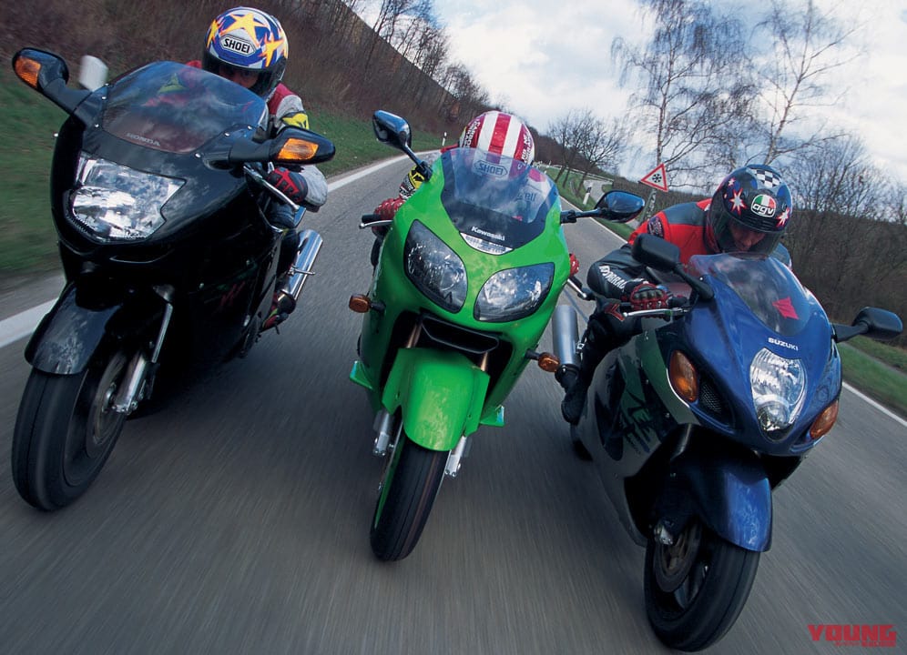 |ハヤブサ飛翔伝説プレイバック#3〈初代〉’00年実測テスト再録:アウトバーンで速度無制限バトル!!