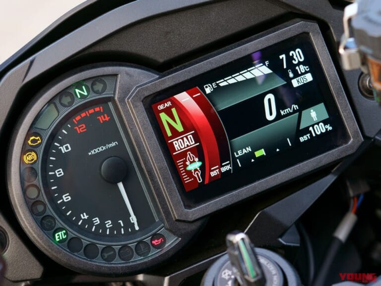 カワサキ ニンジャH2 SX SE+ メーター|カワサキ ニンジャH2 SX SE+試乗インプレッション【超高性能がより快適で身近に】