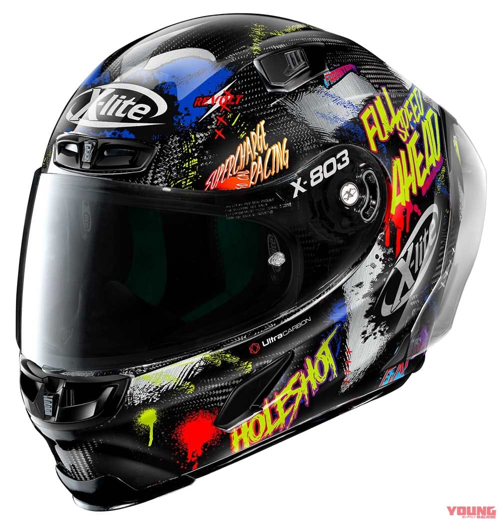 フルフェイスヘルメット|XライトX803RSウルトラカーボン|’21最新ヘルメットカタログ〈フルフェイス編〉WINS|ヤマハ|ノーラン/Xライト|HJC etc.