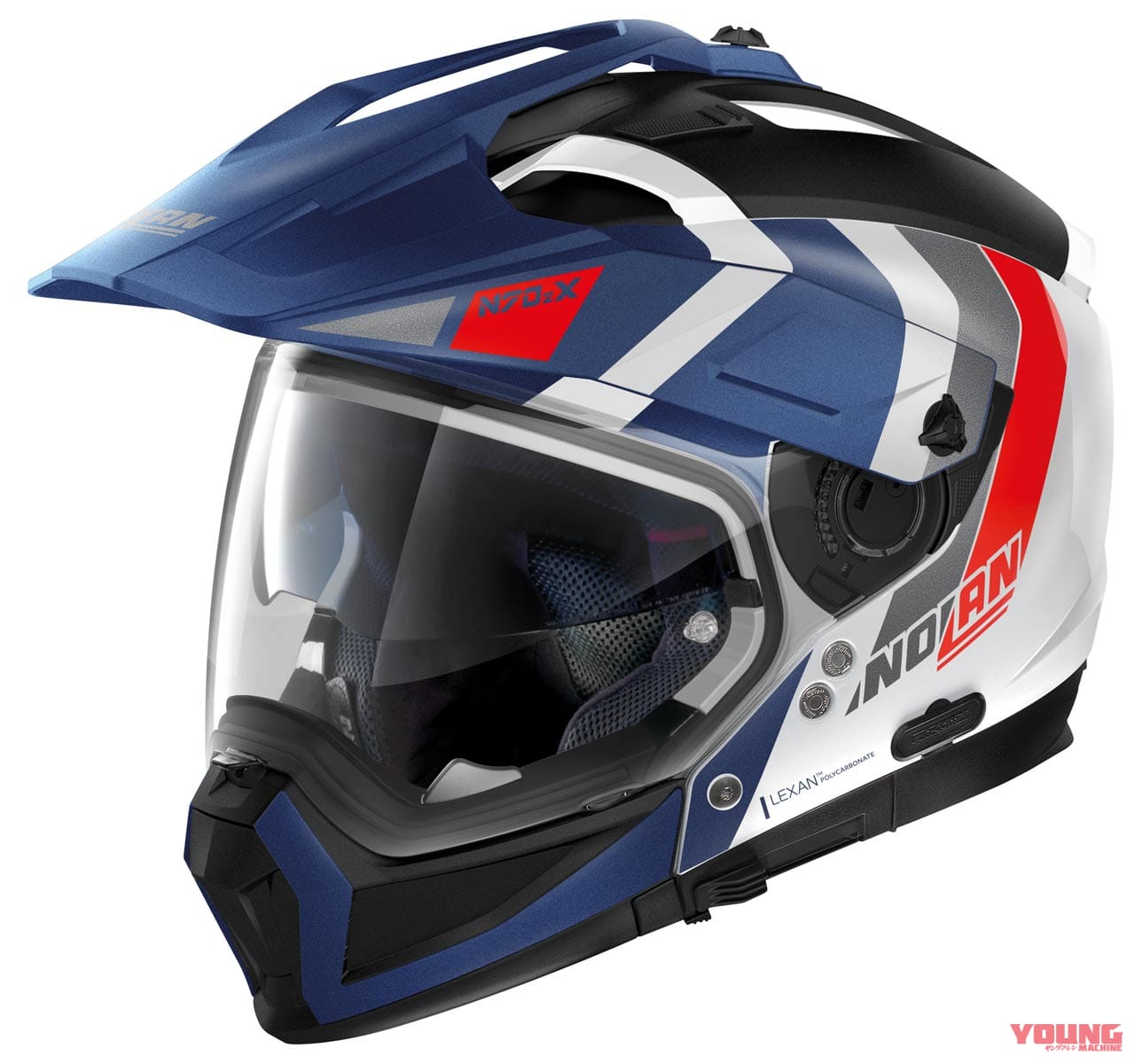 クロスオーバーヘルメット|ノーランN70-2X|’21最新ヘルメットカタログ〈クロスオーバー編〉ツアークロス3/ホーネットADV/N70-2X etc.