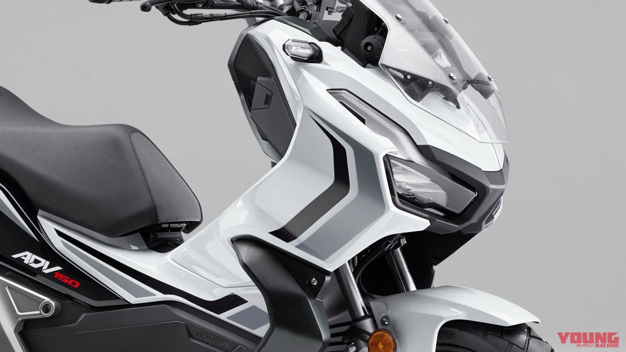 |ホンダ「ADV150」に期間限定ニューカラー! スポーティな新色の軽二輪SUVスクーター