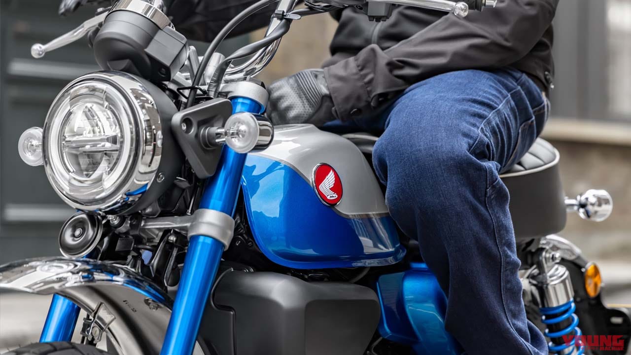 |鮮烈なブルーのホンダ新型「モンキー125」登場! タイ仕様の赤、黄に追加【欧州】