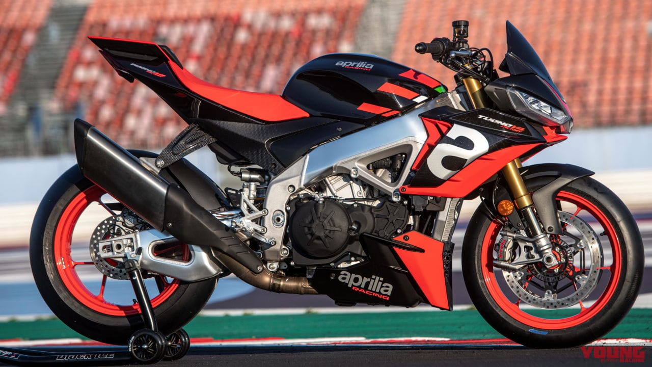 |アプリリア新型「TUONO V4 Factory」受注開始! 電制サス搭載の“アップライト・スーパーバイク”