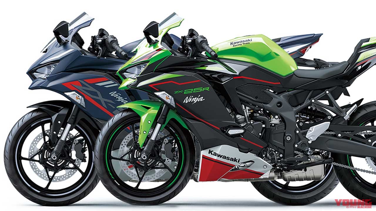 艶消しブルーが渋い！ カワサキ「ニンジャZX-25R」2022年ニューカラーがタイで登場│WEBヤングマシン｜新車バイクニュース