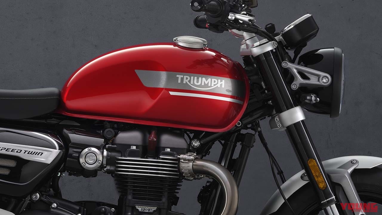 |トライアンフ新型「スピードツイン」正式発表! ユーロ5に適合しながらパワーアップも果たす