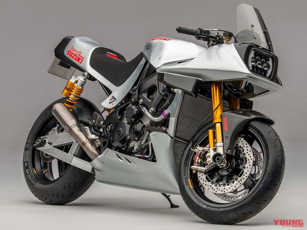 TEAM CLASSIC SUZUKI UNVEILS LOCKDOWN PROJECT BUILD|英国スズキの「Team Classic Suzuki」がK8ベースのKATANAレーサーをストリートバイク化?!