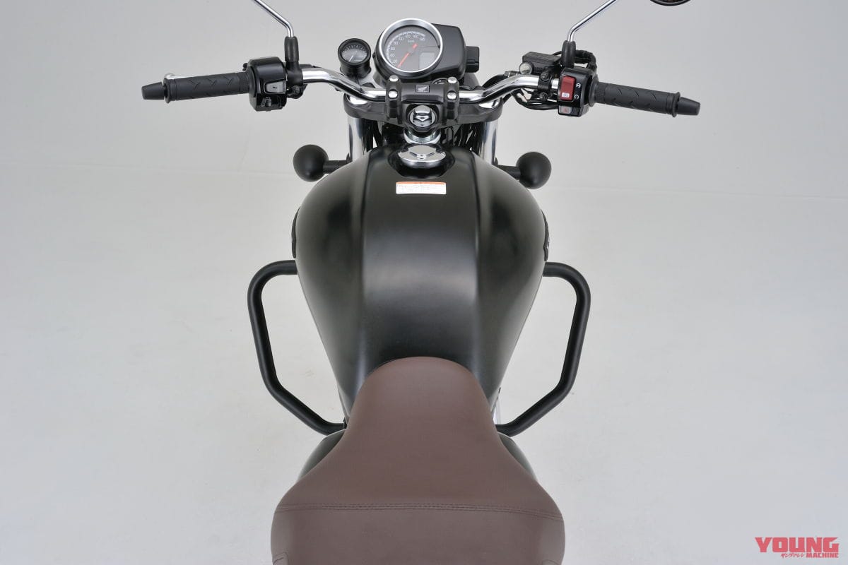 |デイトナからホンダGB350用パーツ続々! 車体を守るパイプガードやレトロな荷台ほか