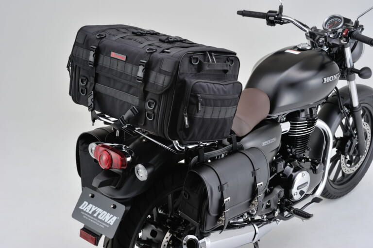 デイトナ クラシックキャリア(GB350用)|デイトナからホンダGB350用パーツ続々! 車体を守るパイプガードやレトロな荷台ほか