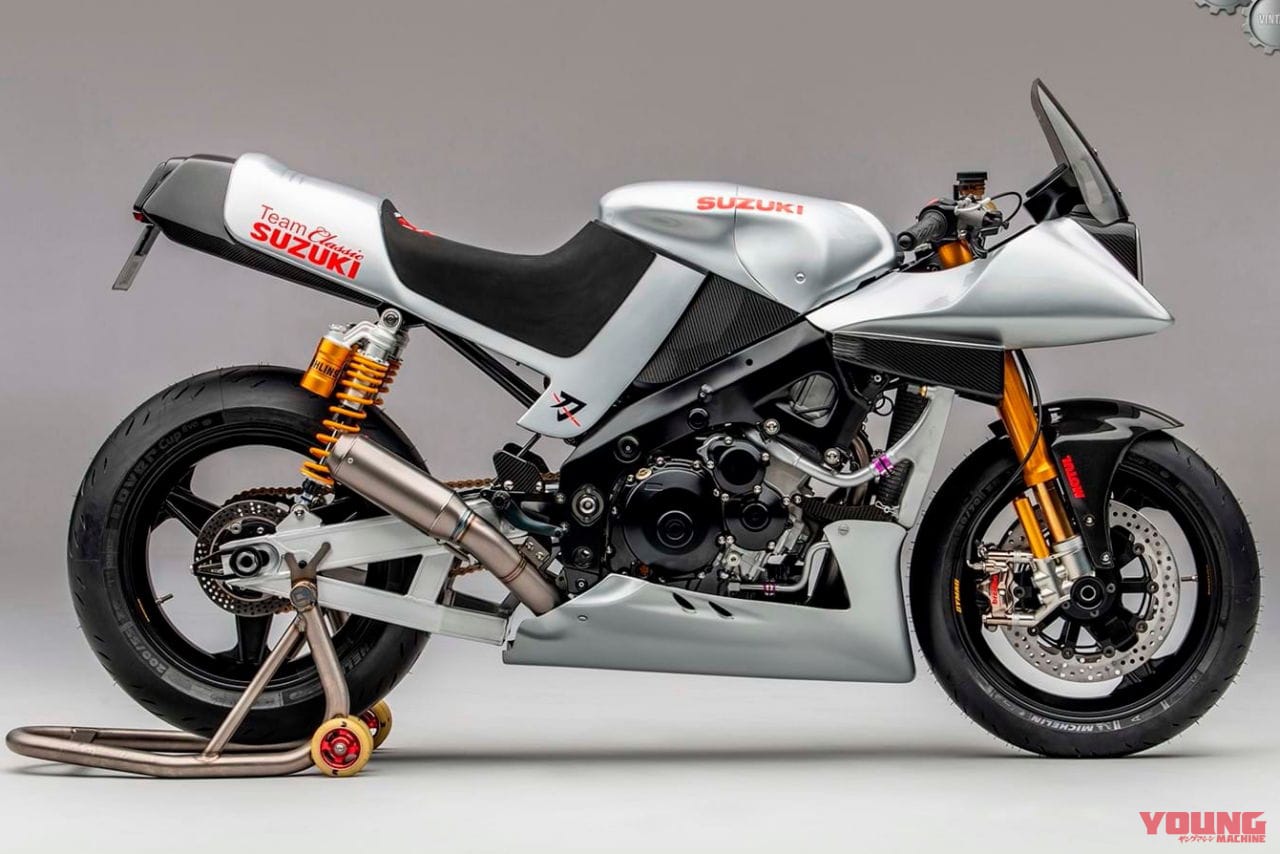 TEAM CLASSIC SUZUKI UNVEILS LOCKDOWN PROJECT BUILD|英国スズキの「Team Classic Suzuki」がK8ベースのKATANAレーサーをストリートバイク化?!