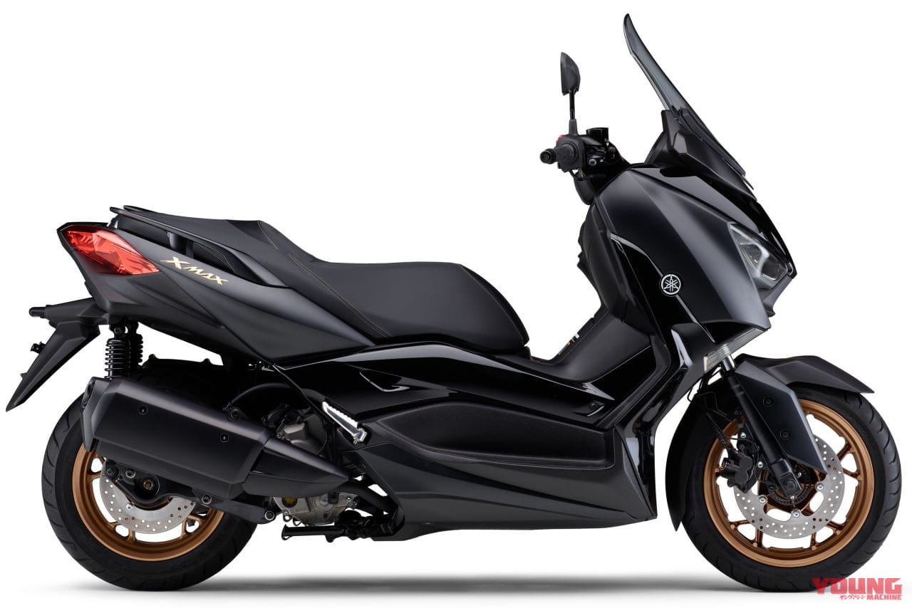|ヘッドライト光量アップ! ヤマハ「XMAX」がマイナーチェンジで7/28発売、エンジンは新規制適合