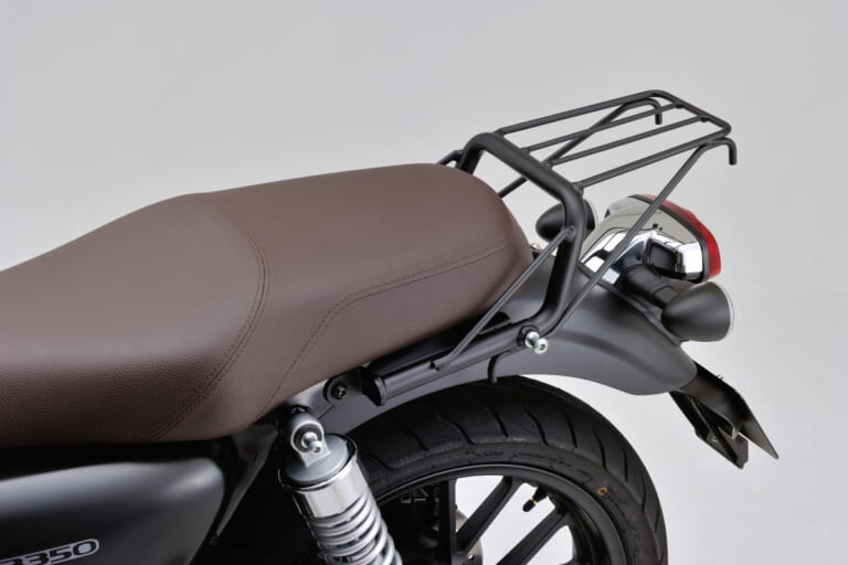 デイトナ クラシックキャリア(GB350用)|デイトナからホンダGB350用パーツ続々! 車体を守るパイプガードやレトロな荷台ほか