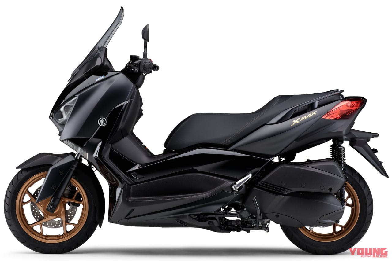 |ヘッドライト光量アップ! ヤマハ「XMAX」がマイナーチェンジで7/28発売、エンジンは新規制適合