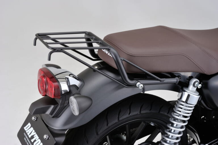 デイトナ クラシックキャリア(GB350用)|デイトナからホンダGB350用パーツ続々! 車体を守るパイプガードやレトロな荷台ほか