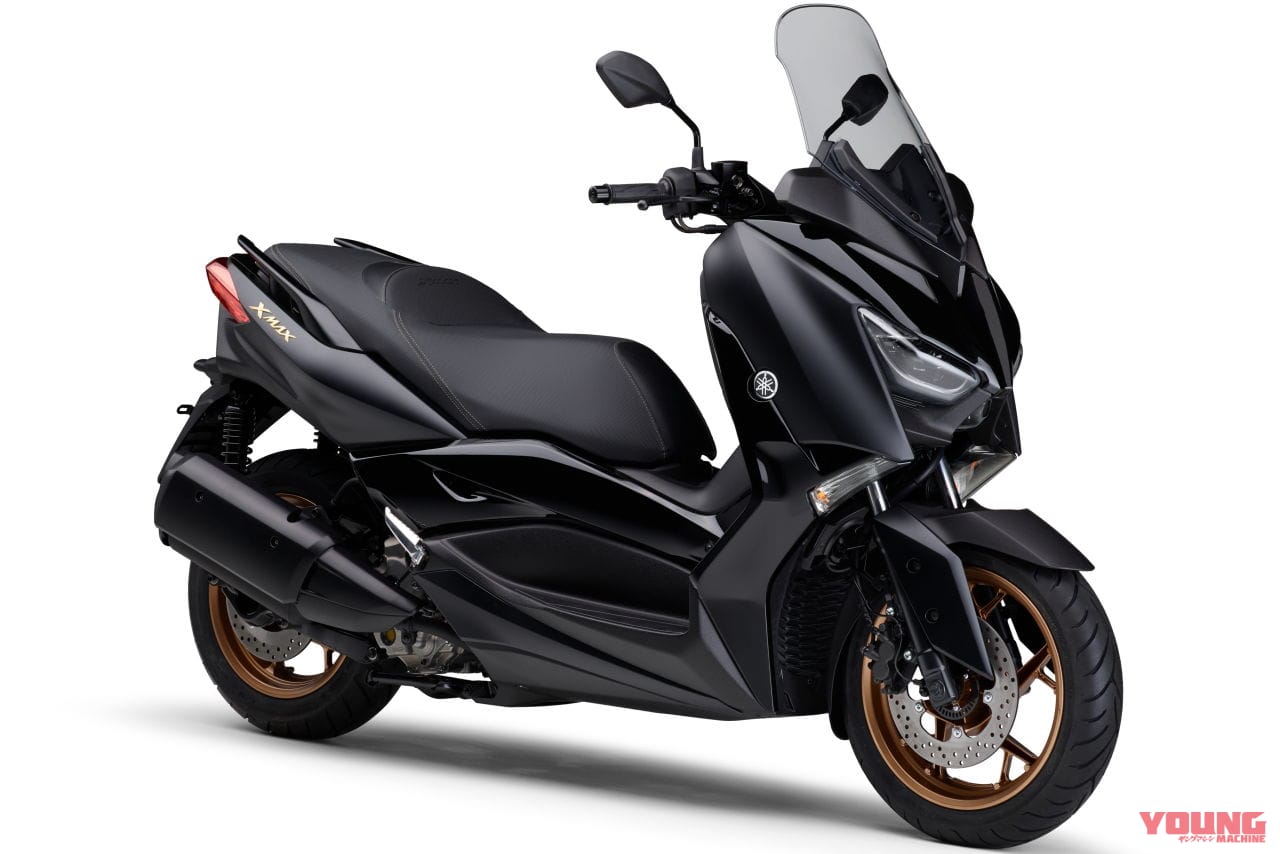 |ヘッドライト光量アップ! ヤマハ「XMAX」がマイナーチェンジで7/28発売、エンジンは新規制適合
