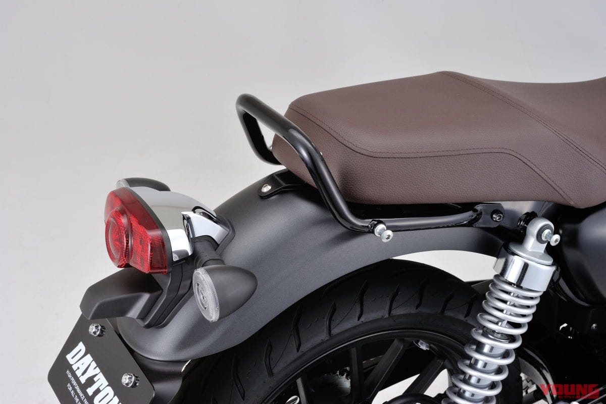 |デイトナからホンダGB350用パーツ続々! 車体を守るパイプガードやレトロな荷台ほか