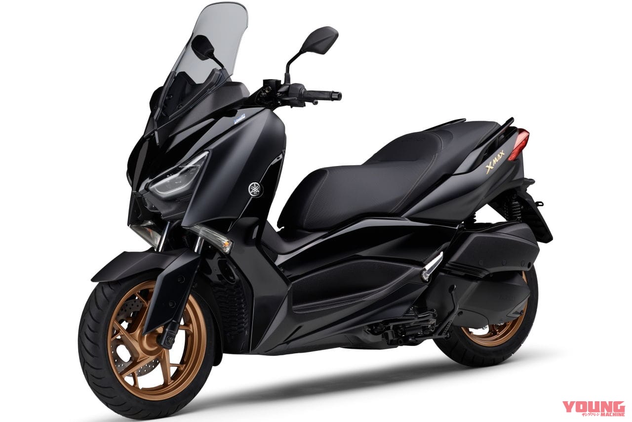 |ヘッドライト光量アップ! ヤマハ「XMAX」がマイナーチェンジ、エンジンはユーロ5適合