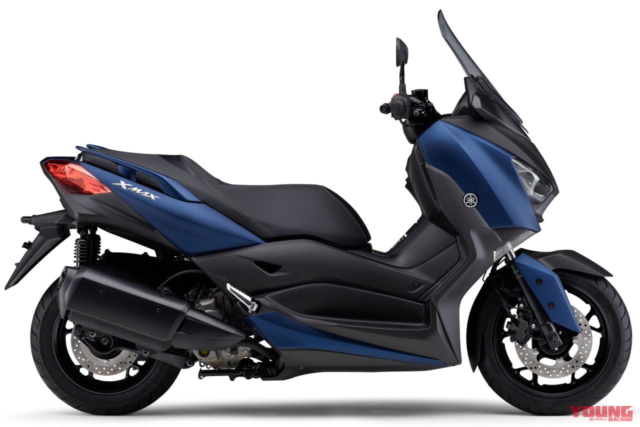 |ヘッドライト光量アップ! ヤマハ「XMAX」がマイナーチェンジで7/28発売、エンジンは新規制適合