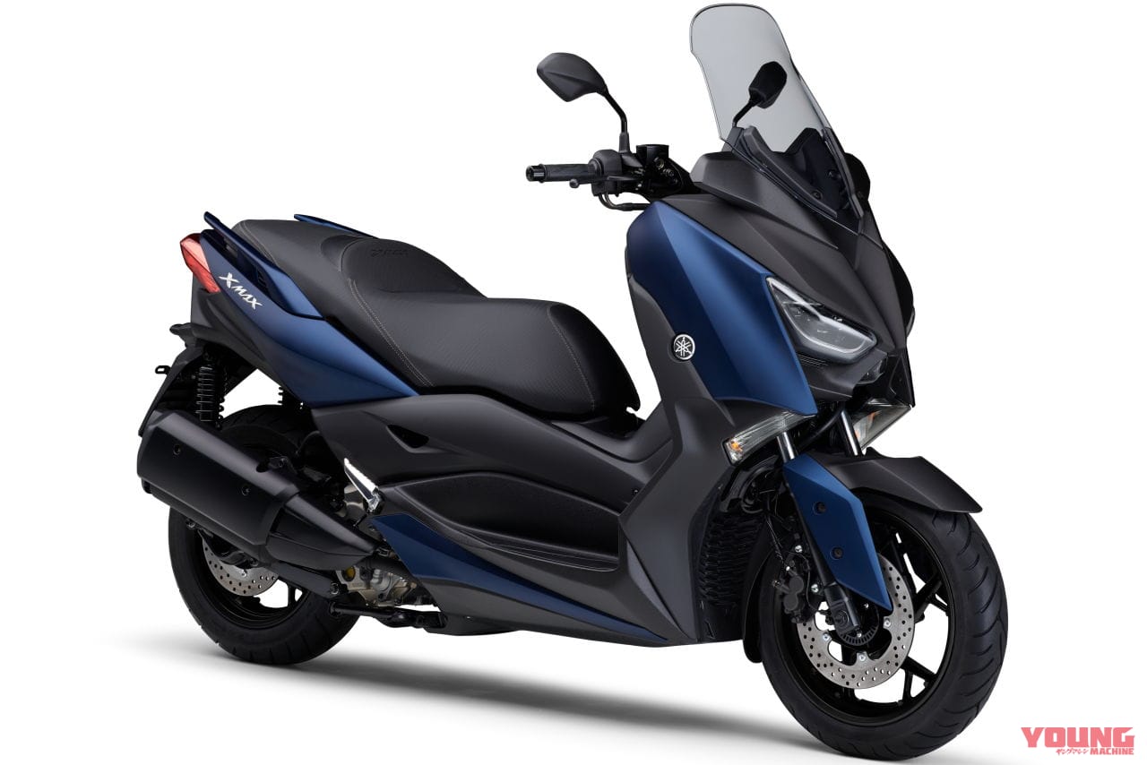 |ヘッドライト光量アップ! ヤマハ「XMAX」がマイナーチェンジで7/28発売、エンジンは新規制適合